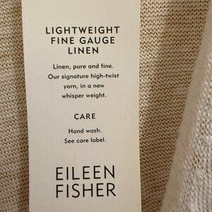 Eileen Fisher Linen vest